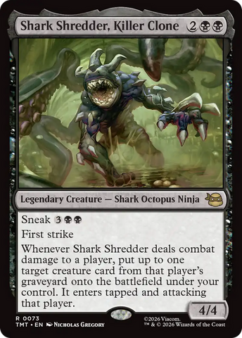 Shark Shredder, Killer Clone [Teenage Mutant Ninja Turtles] Magic: The Gathering