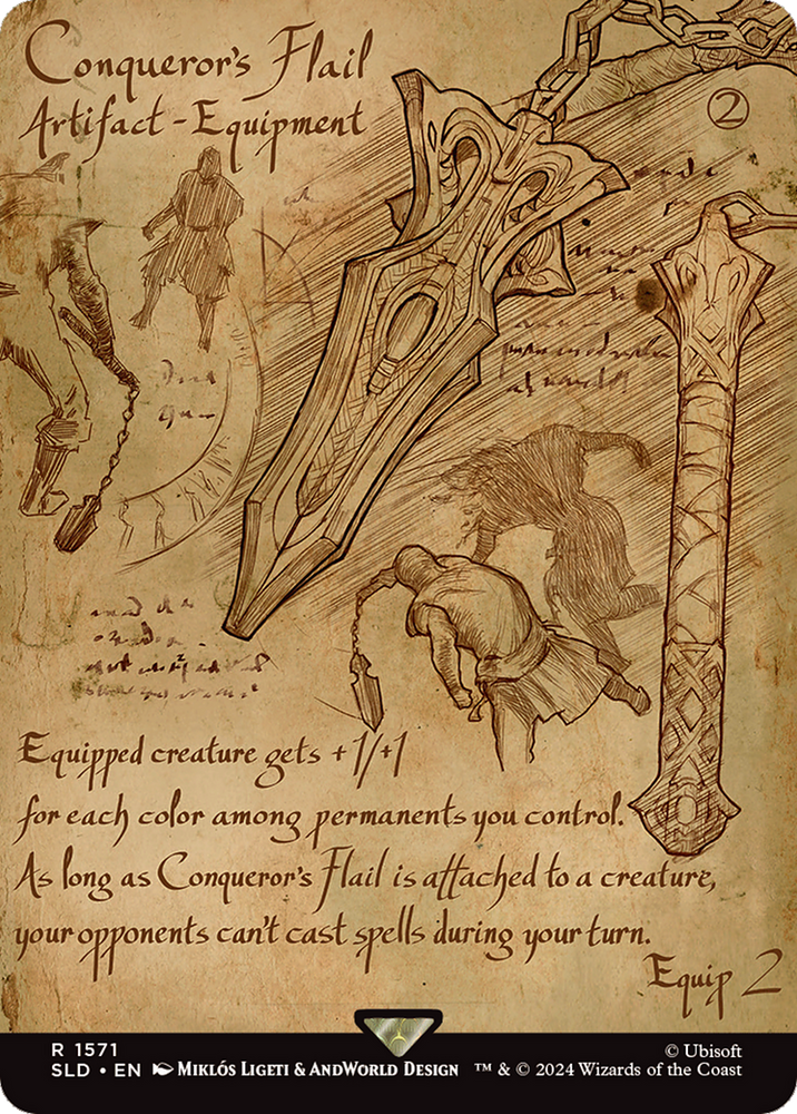 Conqueror's Flail [Secret Lair Drop Series] Magic: The Gathering