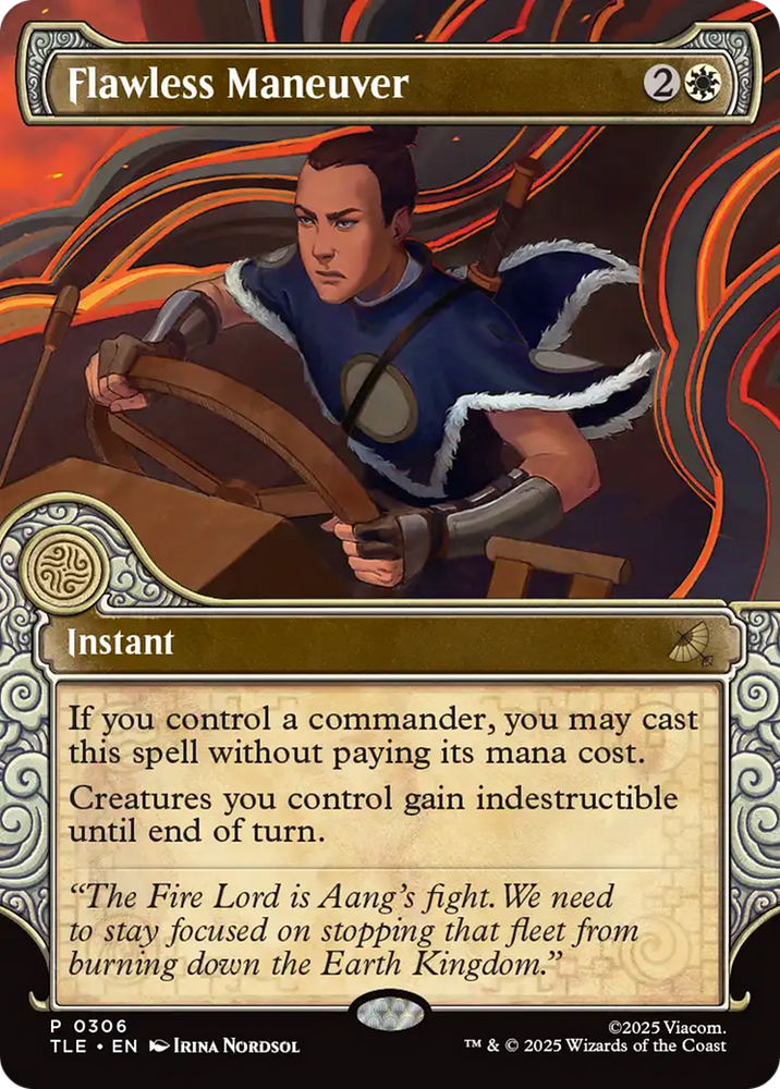 Flawless Maneuver (Showcase) [Avatar: The Last Airbender: Eternal-Legal] Magic: The Gathering