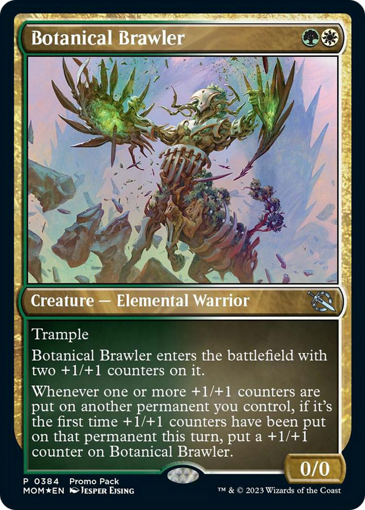 Botanical Brawler (Promo Pack) [March of the Machine Promos] Magic: The Gathering