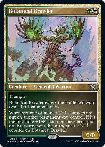 Botanical Brawler (Promo Pack) [March of the Machine Promos] Magic: The Gathering