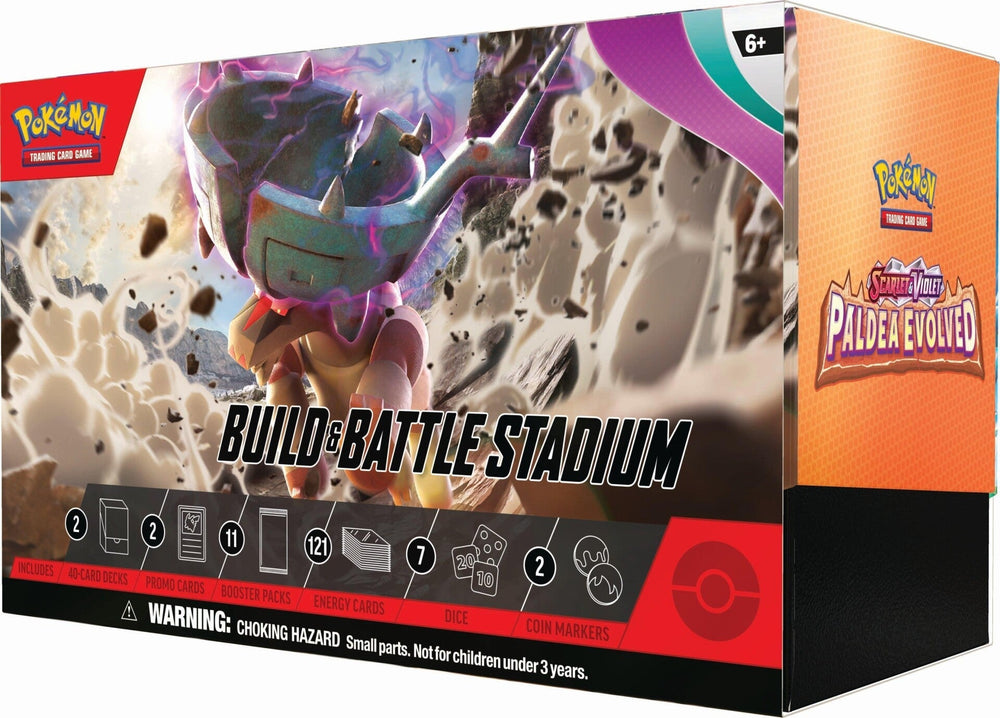 Scarlet & Violet: Paldea Evolved - Build & Battle Stadium Pokémon