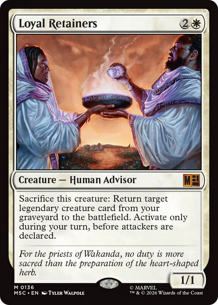 Loyal Retainers [Marvel Super Heroes Commander] Magic: The Gathering