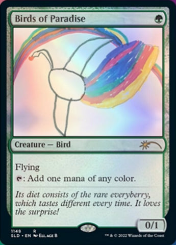 Birds of Paradise (1148) [Secret Lair Drop Series] Magic: The Gathering