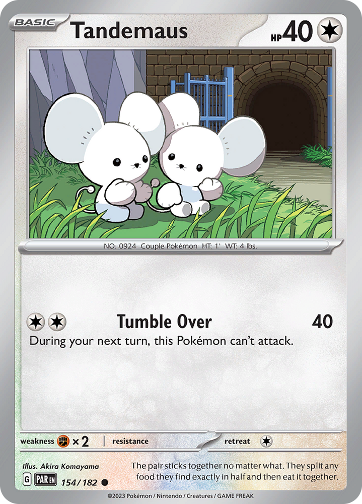 Tandemaus (154/182) [Scarlet & Violet: Paradox Rift] Pokémon