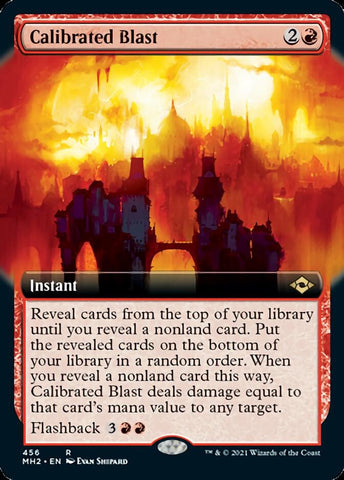 Calibrated Blast (Extended Art) [Modern Horizons 2] Magic: The Gathering