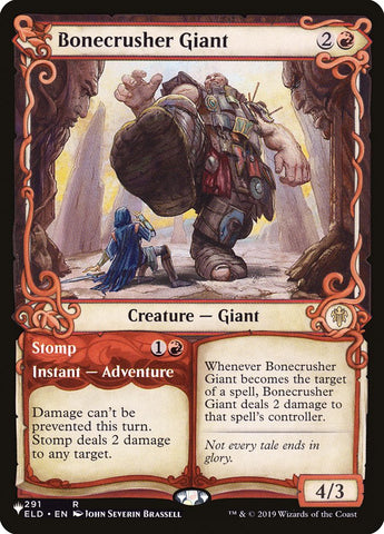 Bonecrusher Giant // Stomp [The List] Magic: The Gathering