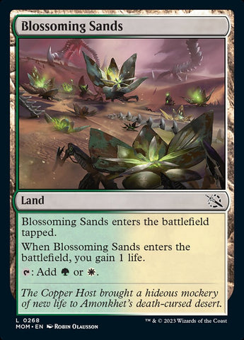 Blossoming Sands [March of the Machine] Magic: The Gathering