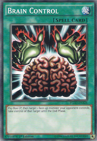 Brain Control [YGLD-ENA26] Common Yu-Gi-Oh!