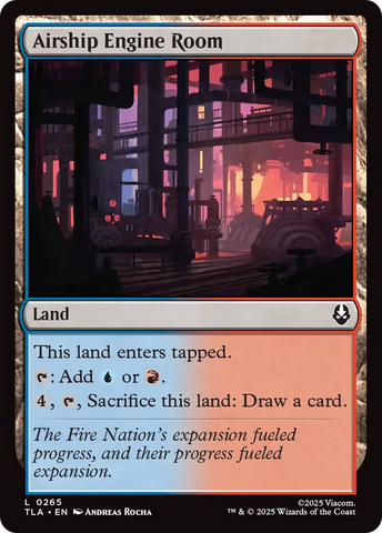 Airship Engine Room [Avatar: The Last Airbender] Magic: The Gathering