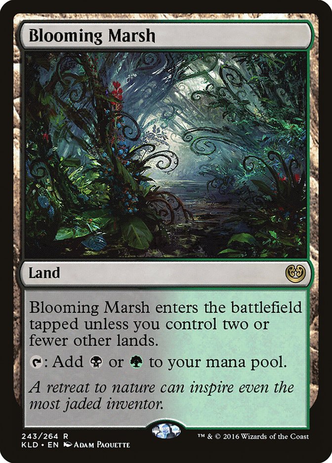 Blooming Marsh [Kaladesh] Magic: The Gathering