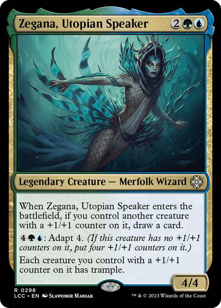 Zegana, Utopian Speaker [The Lost Caverns of Ixalan Commander] Magic: The Gathering