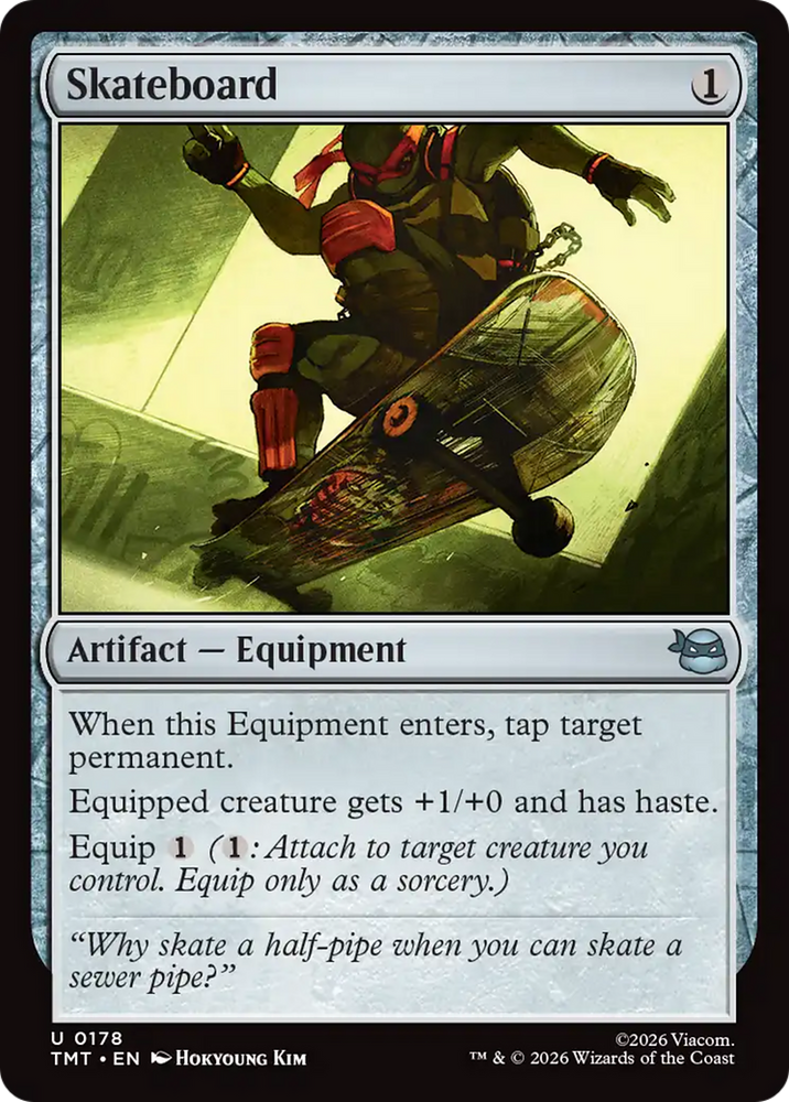 Skateboard [Teenage Mutant Ninja Turtles] Magic: The Gathering