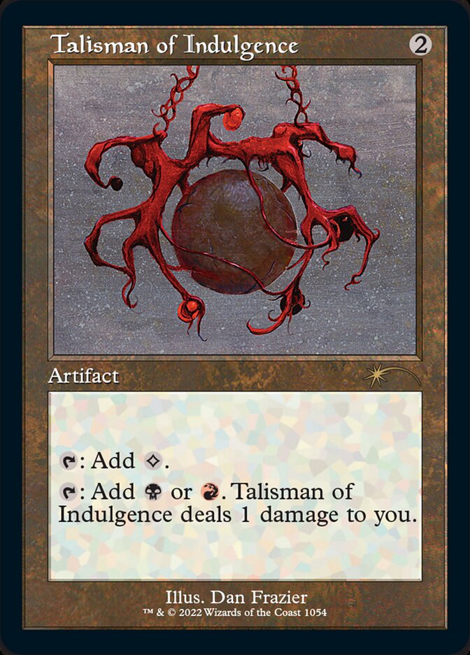 Talisman of Indulgence (Retro Frame) [Secret Lair Drop Series] Magic: The Gathering
