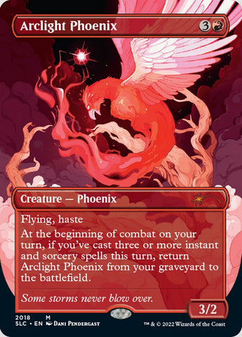 Arclight Phoenix (Borderless) [Secret Lair Countdown Kit] Magic: The Gathering