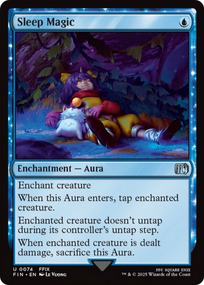 Sleep Magic [FINAL FANTASY] Magic: The Gathering