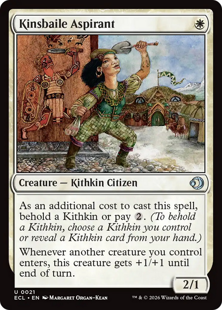 Kinsbaile Aspirant [Lorwyn Eclipsed] Magic: The Gathering
