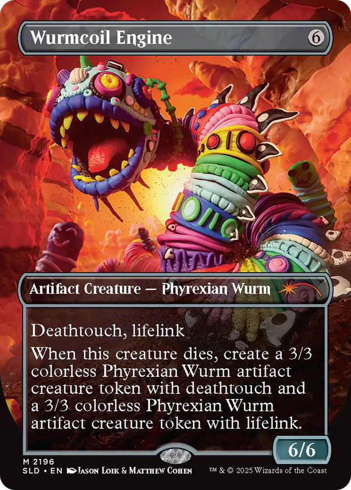 Wurmcoil Engine (2196) [Secret Lair Drop Series] Magic: The Gathering