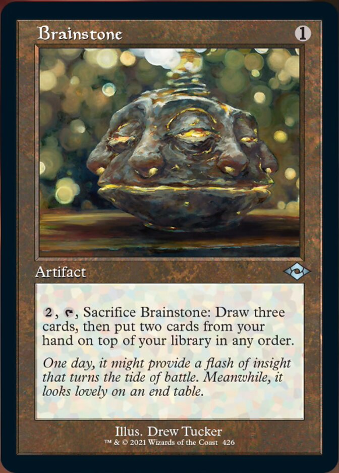 Brainstone (Retro) [Modern Horizons 2] Magic: The Gathering