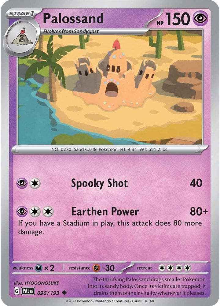 Palossand (096/193) [Scarlet & Violet: Paldea Evolved] Pokémon
