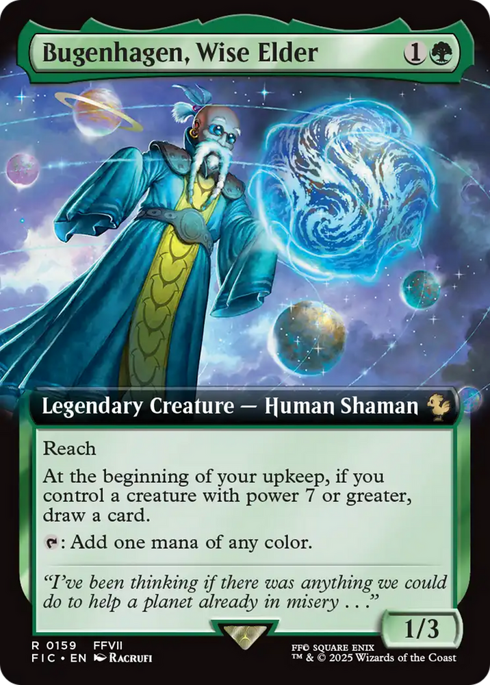Bugenhagen, Wise Elder (Extended Art) [FINAL FANTASY Commander] Magic: The Gathering
