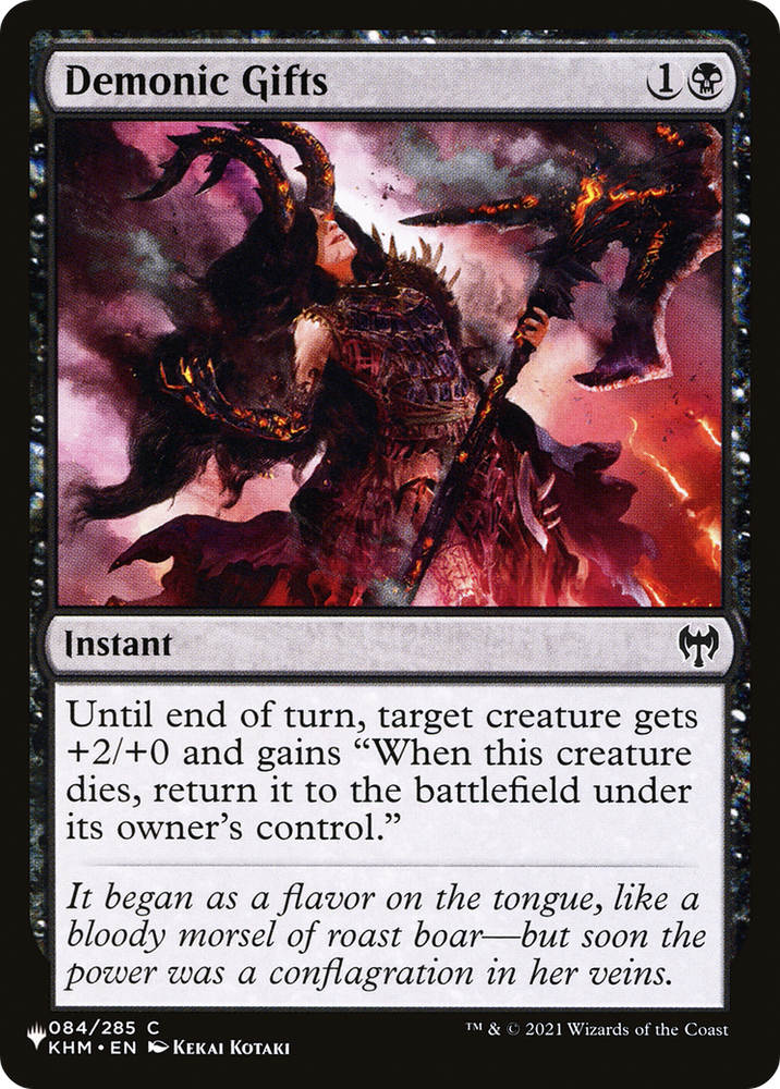 Demonic Gifts [The List] Magic: The Gathering