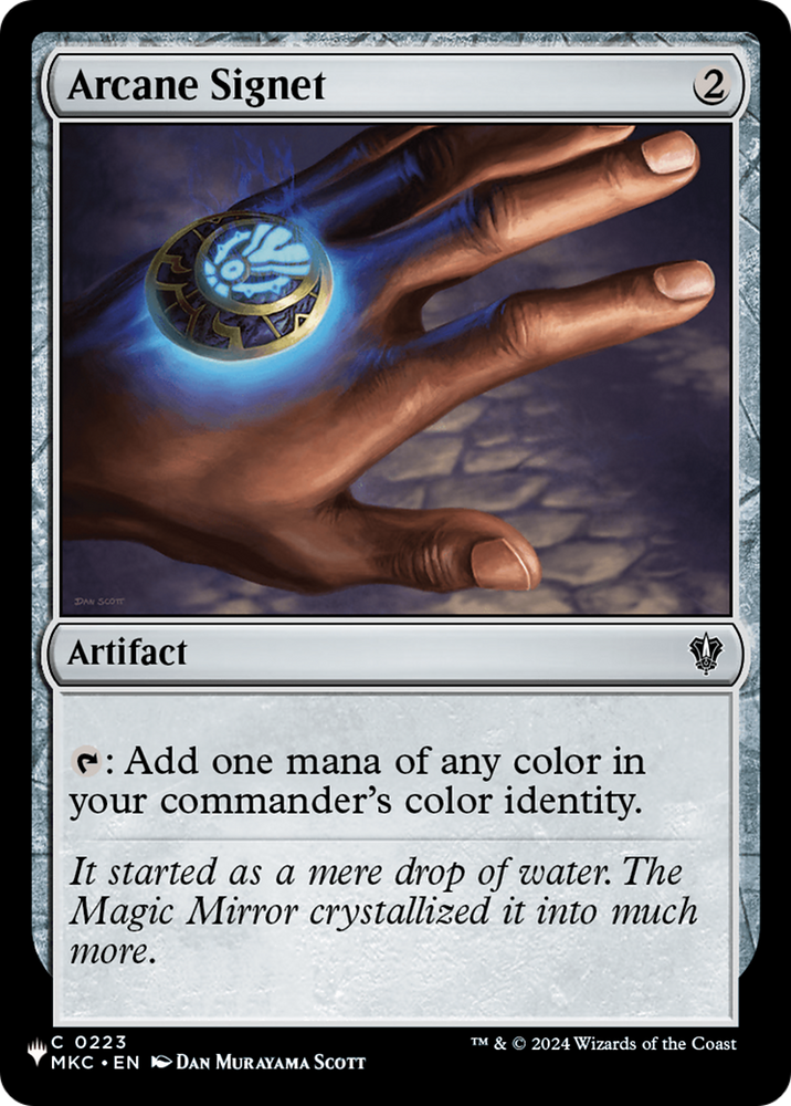 Arcane Signet (MKC) [The List] Magic: The Gathering
