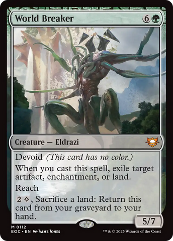 World Breaker [Edge of Eternities Commander] Magic: The Gathering