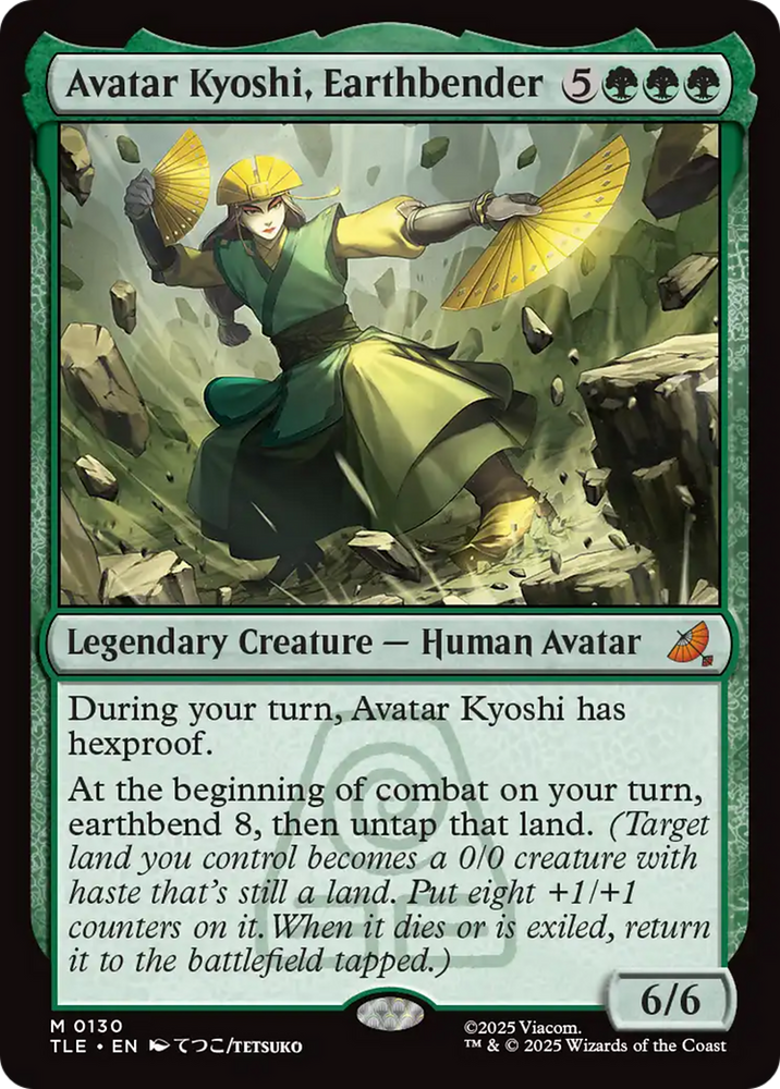 Avatar Kyoshi, Earthbender [Avatar: The Last Airbender: Eternal-Legal] Magic: The Gathering