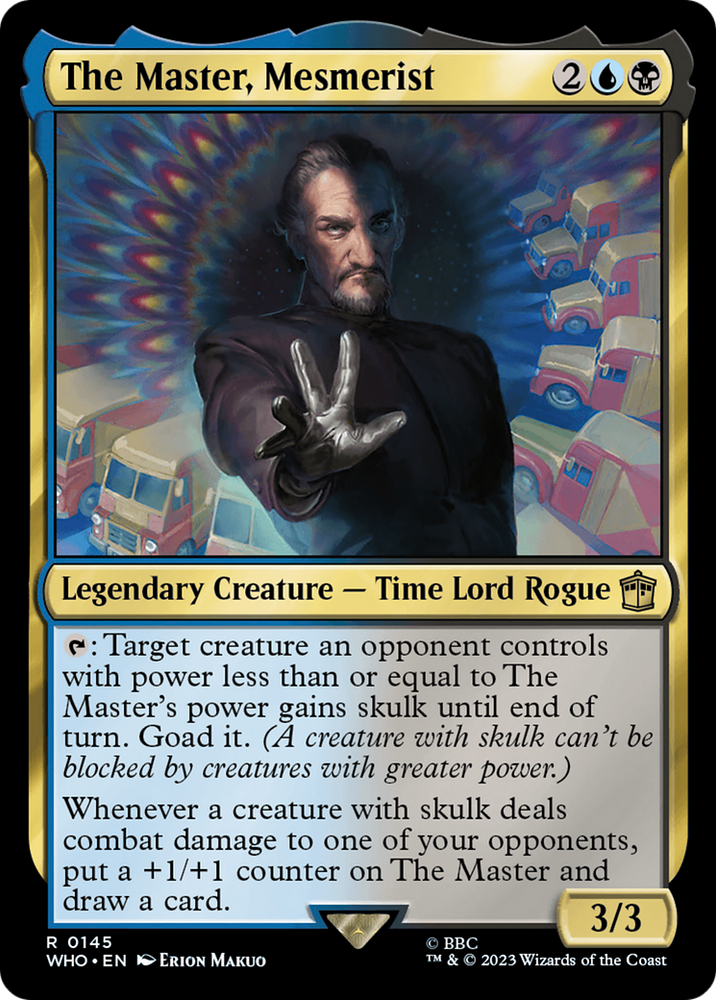 The Master, Mesmerist [Doctor Who] Magic: The Gathering