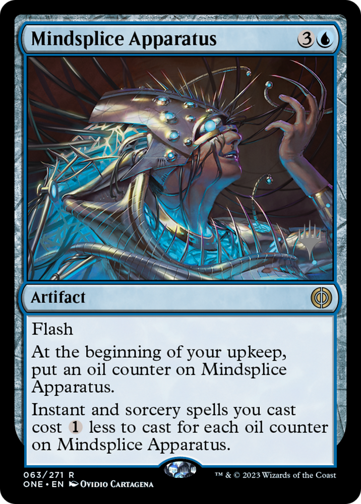Mindsplice Apparatus (Promo Pack) [Phyrexia: All Will Be One Promos] Magic: The Gathering