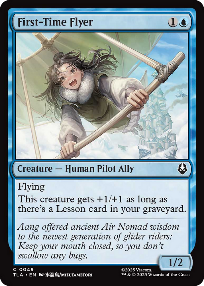 First-Time Flyer [Avatar: The Last Airbender] Magic: The Gathering