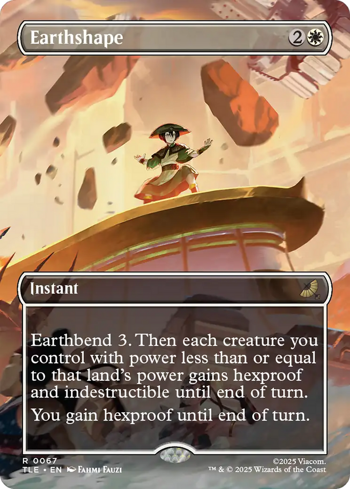 Earthshape (Borderless) [Avatar: The Last Airbender: Eternal-Legal] Magic: The Gathering
