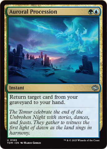 Auroral Procession [Tarkir: Dragonstorm] Magic: The Gathering