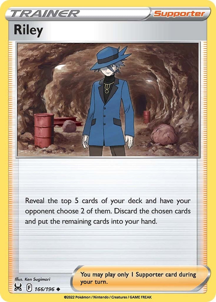 Riley (166/196) [Sword & Shield: Lost Origin] Pokémon