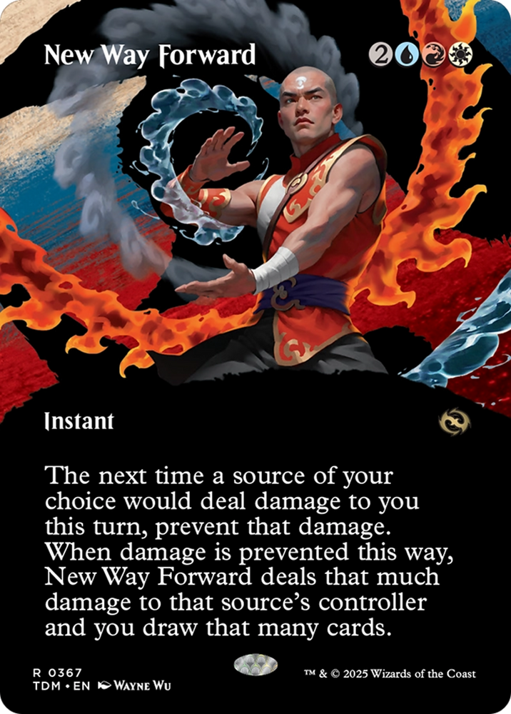 New Way Forward (Borderless) [Tarkir: Dragonstorm] Magic: The Gathering