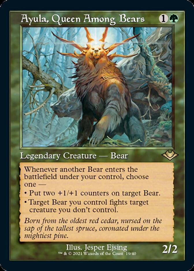 Ayula, Queen Among Bears (Retro) [Modern Horizons] Magic: The Gathering