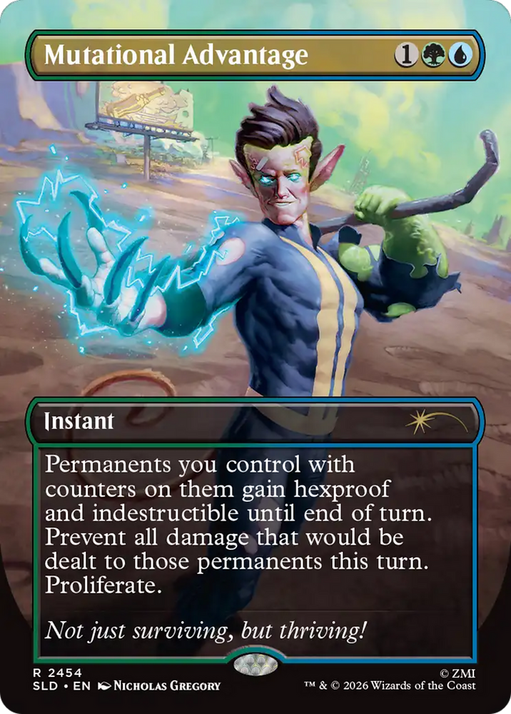 Mutational Advantage [Secret Lair Drop Series] Magic: The Gathering