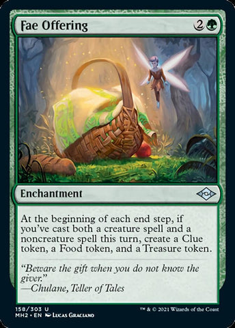 Fae Offering [Modern Horizons 2] Magic: The Gathering