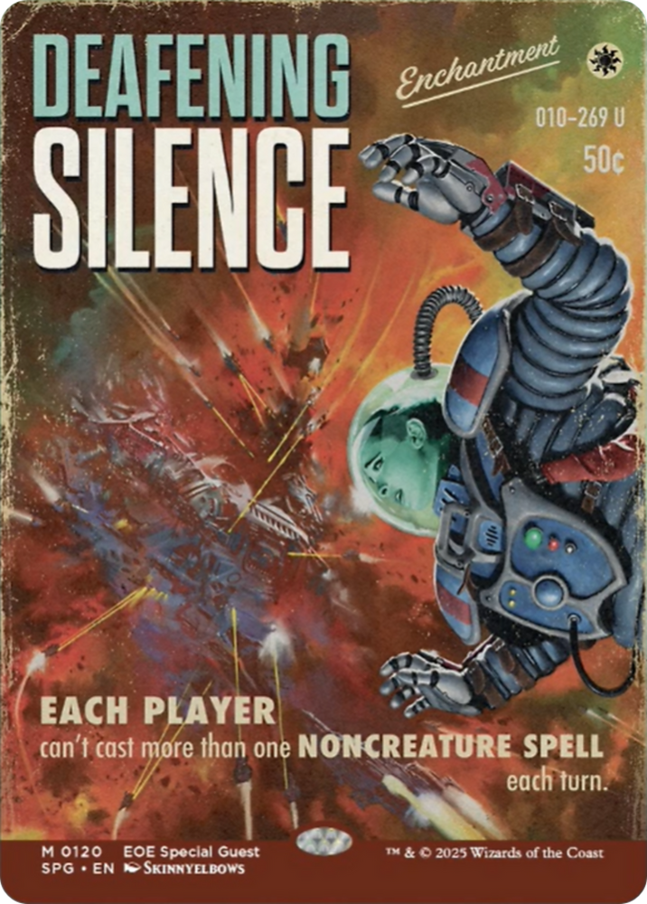 Deafening Silence (Showcase) [Edge of Eternities Special Guests] Magic: The Gathering