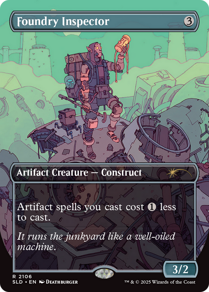 Foundry Inspector [Secret Lair Drop Series] Magic: The Gathering
