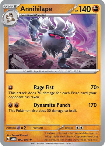 Annihilape (109/198) [Scarlet & Violet: Base Set] Pokémon