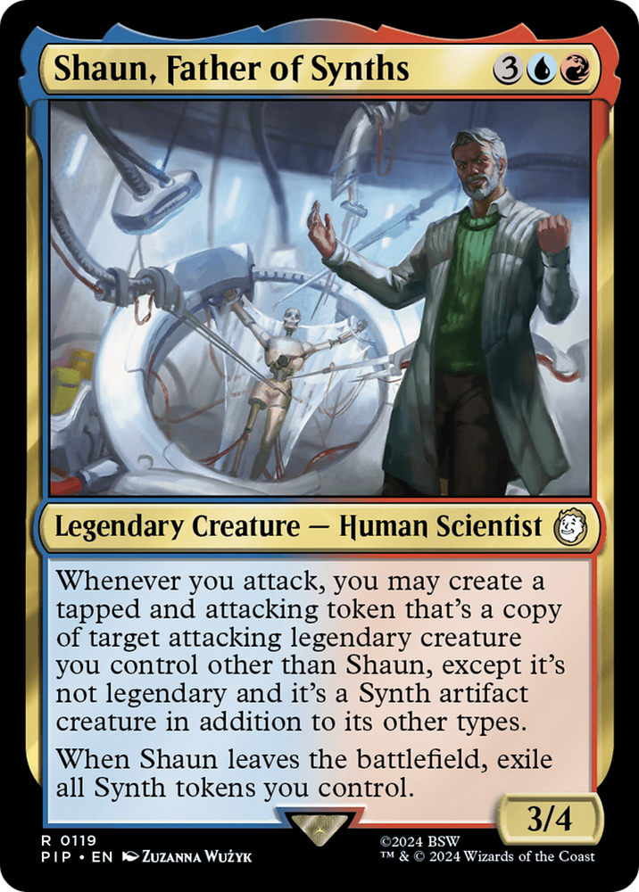 Shaun, Father of Synths [Fallout] Magic: The Gathering