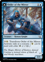 Order of the Mirror // Order of the Alabaster Host [March of the Machine] Magic: The Gathering