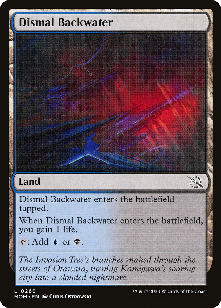 Dismal Backwater [March of the Machine] Magic: The Gathering