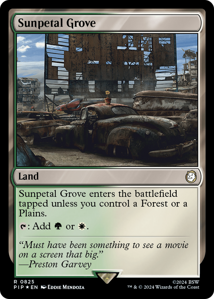 Sunpetal Grove (Surge Foil) [Fallout] Magic: The Gathering