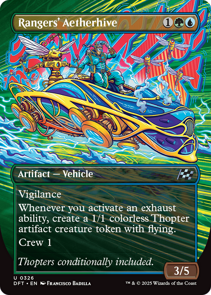Rangers' Aetherhive (Borderless) [Aetherdrift] Magic: The Gathering