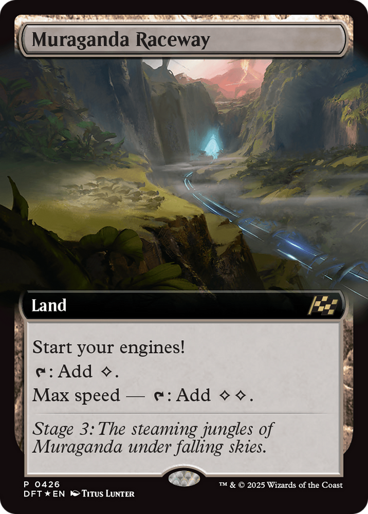 Muraganda Raceway (0426) (Extended Art) [Aetherdrift] Magic: The Gathering