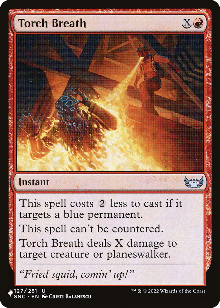 Torch Breath [The List] Magic: The Gathering
