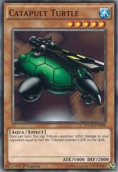 Catapult Turtle [YGLD-ENA08] Common Yu-Gi-Oh!